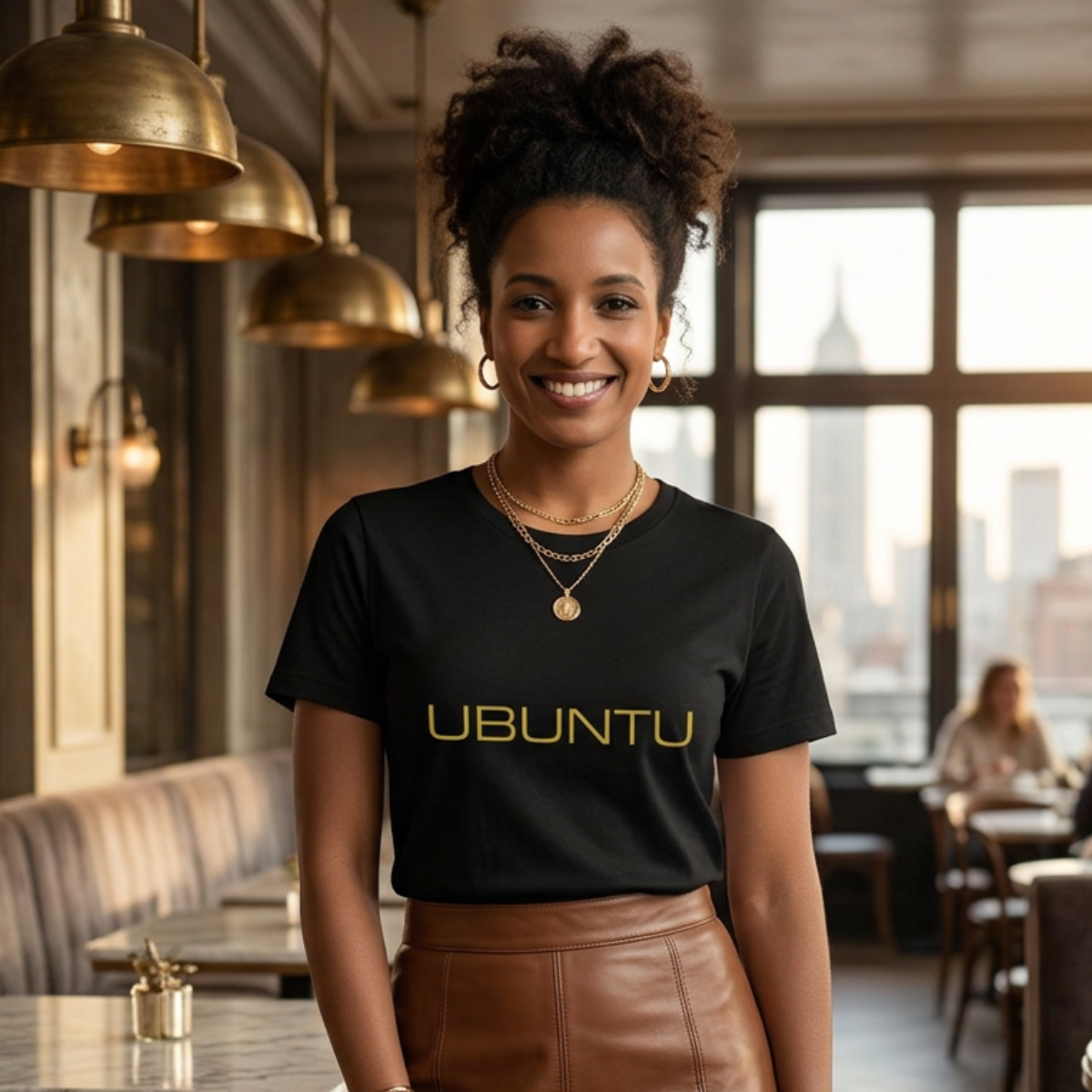 Ubuntu Gold Edition | Unisex Premium T-Shirt