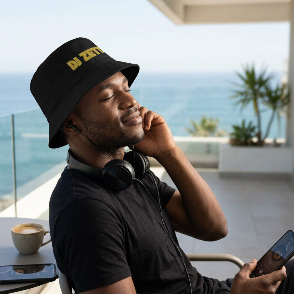DJ Zett Gold Edition | Classic Unisex Cotton Bucket Hat